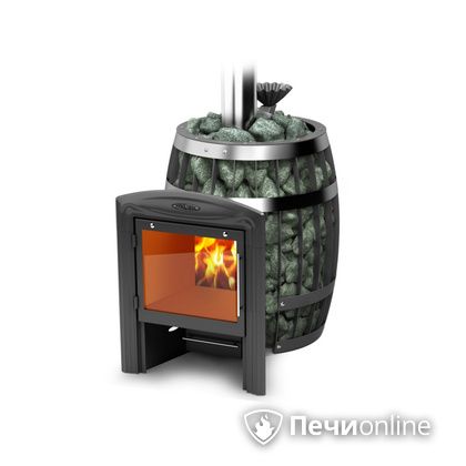 Дровяная банная печь TMF Саяны II Carbon Витра ЗК в Орске