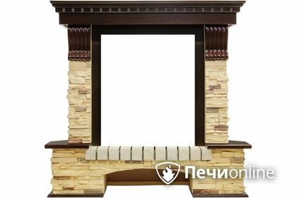 Портал для электрокамина Royal Flame Pierre Luxe угловой сланец под классический очаг в Орске