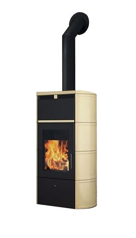 Печь-камин Edilkamin Flamma 24 kw V.A. Pergamena с Т/О в Орске