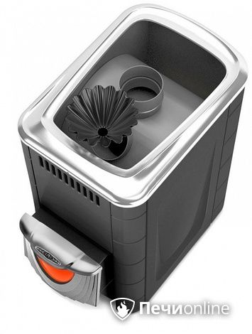 Дровяная банная печь TMF Ангара 2012 Inox ДНС КТК ЗК антрацит в Орске