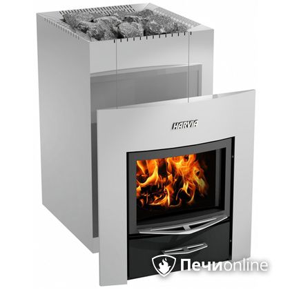 Дровяная банная печь Harvia 22 Duo Steel (Wk220) в Орске