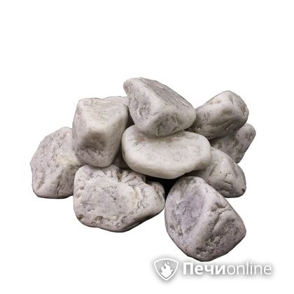 Камни для бани Огненный камень Кварц шлифованный отборный 10 кг ведро в Орске
