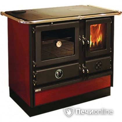 Отопительно-варочная печь MBS Thermo Magnum Red L с духовым шкафом в Орске